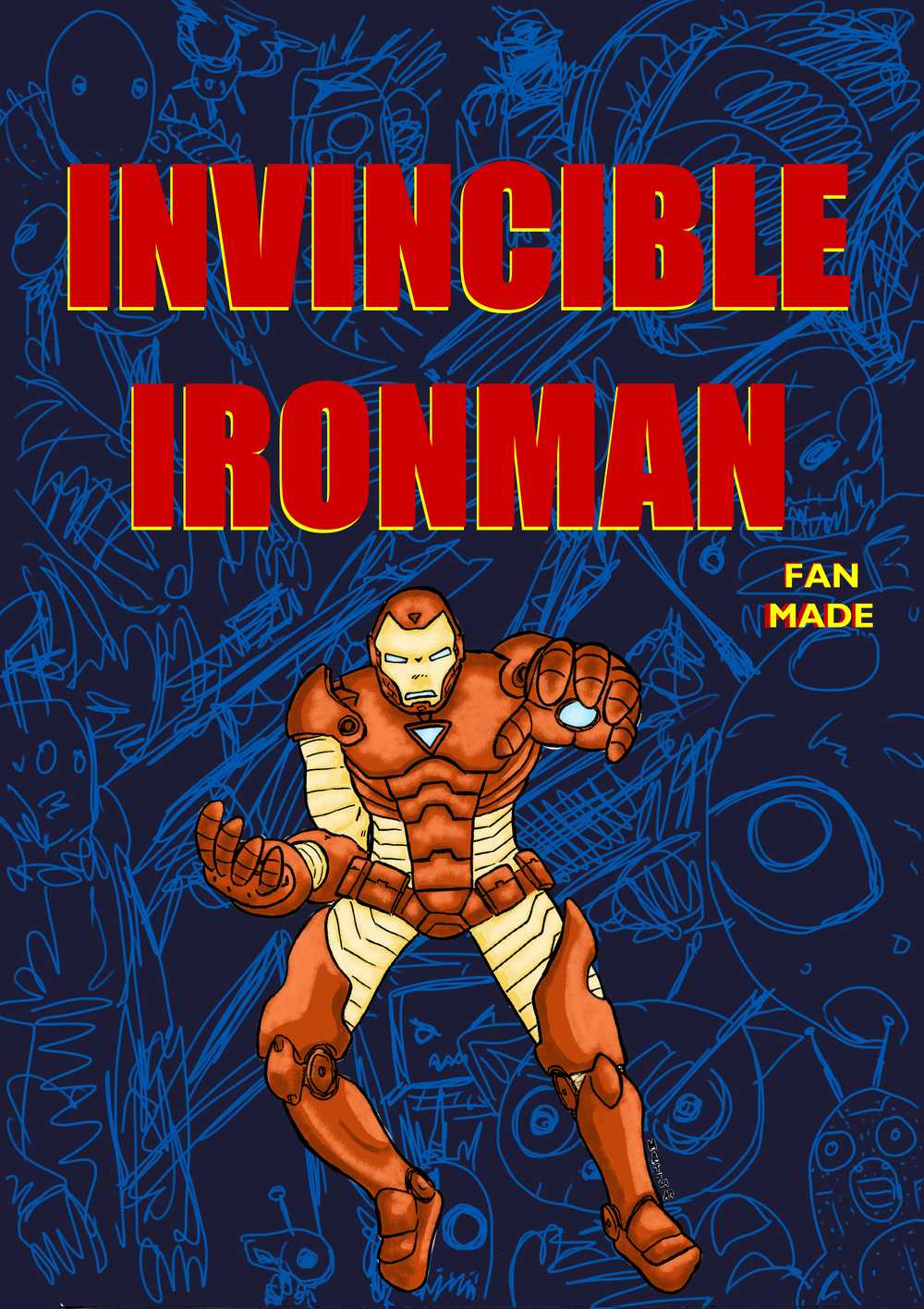 Ironman Fan Made - Invincible Ironman - couverture